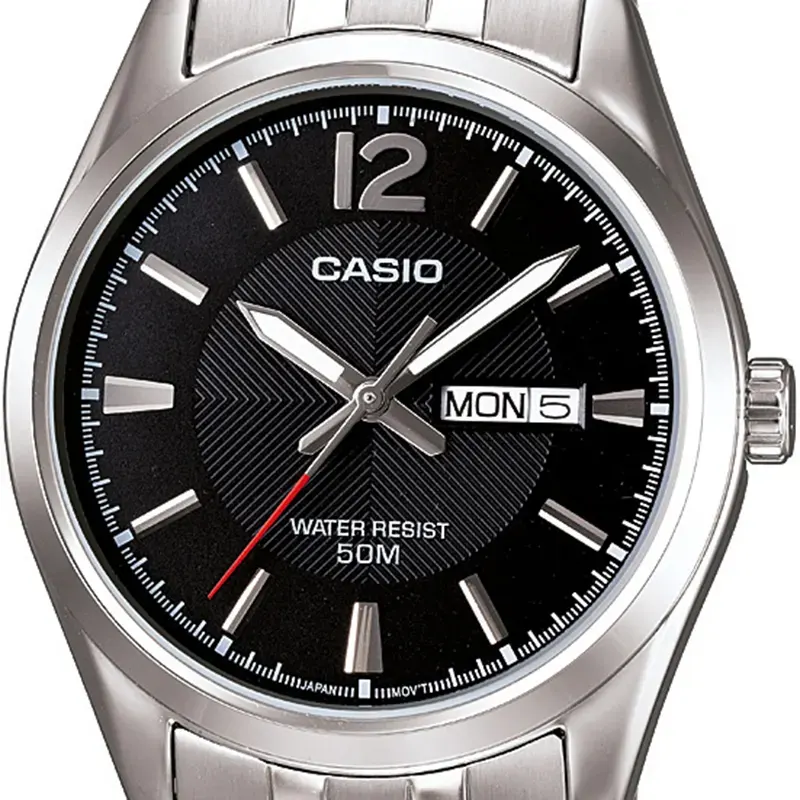 Casio Quartz Black Dial Ladies Watch- LTP-1335D-1A